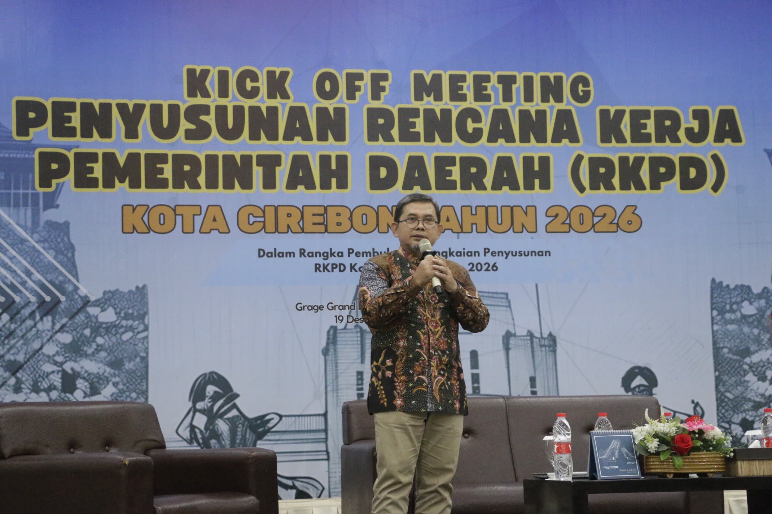 Pj Wali Kota Buka Kick Off Meeting RKPD 2026, Sampaikan Capaian dan Langkah Pembangunan