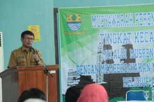 SEKDA BUKA KEGIATAN MUSRENBANG DI TINGKAT KECAMATAN KESAMBI KOTA CIREBON