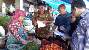 TPID KOTA CIREBON GELAR SIDAK DI 3 PASAR TRADISIONAL